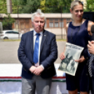 Kosárlabdacsarnok alapkőletétel 