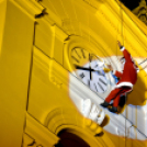 Így érkezett Ceglédre a Mikulás