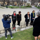 Virággal emlékeztek Kossuth Lajosra