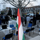 Tüntetés a ceglédi Kossuth téren