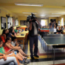 Kiállítás a gimiben