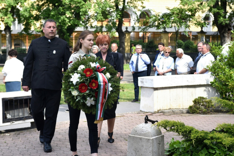 A hősökre emlékeztek