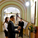 Megemlékezés a gimnáziumban