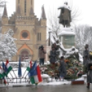 Március 15. koszorúzás