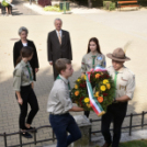 Koszorúkkal emlékeztek