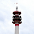 Éneklés a TV torony kilencedik emeletének teraszáról