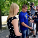 Kosárlabdacsarnok alapkőletétel 