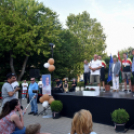 Vízilabda olimpikonok a főtéren