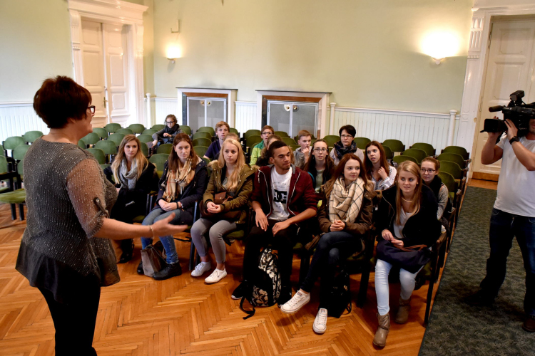 Német cserediákok Cegléden