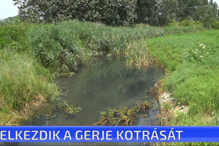 Elkezdik a Gerje kotrását