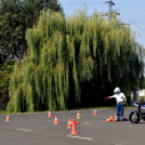 Kétkeréken Cegléden 