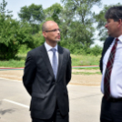 Fürdő út átadás