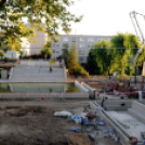 Városi Strandfürdő - csempézés-kerítés bontás