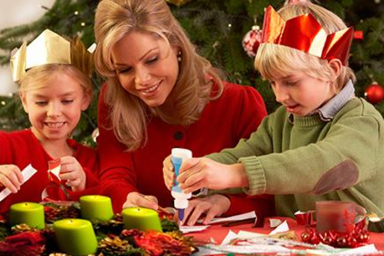 Adventi koszorú készítés az Oázisban