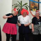 Farsang a ceglédi idősek otthonában