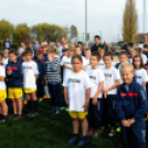 Műfüves pálya átadása