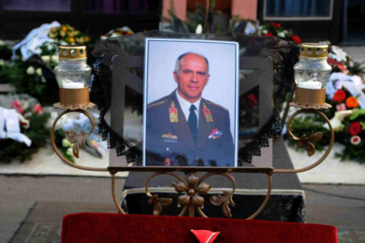 Somkutas Imre temetése