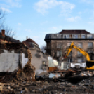 Rákóczi úti épületbontás I.