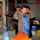 Csemői hagyományos hurkatöltő verseny