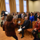 Soltészné Lédeczi Juditot köszöntötték
