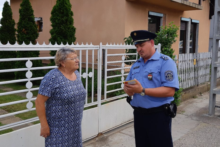 Házhoz mennek a körzeti megbízottak