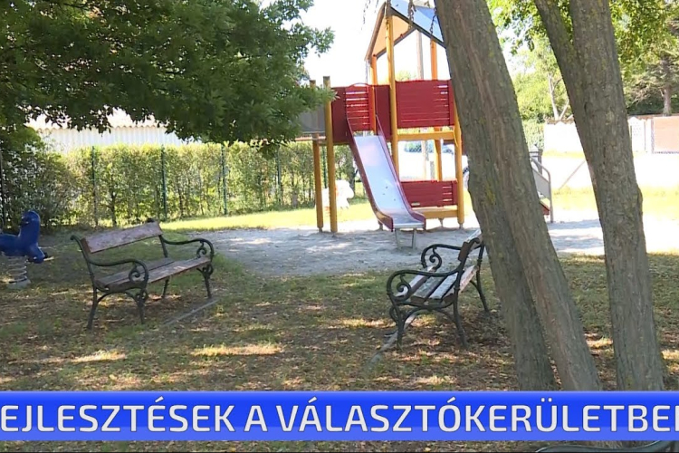 Fejlesztések a választókerületben