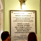 Táblaavató a gimnáziumban