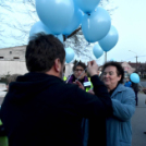 Séta a kékbe borult Autista házhoz