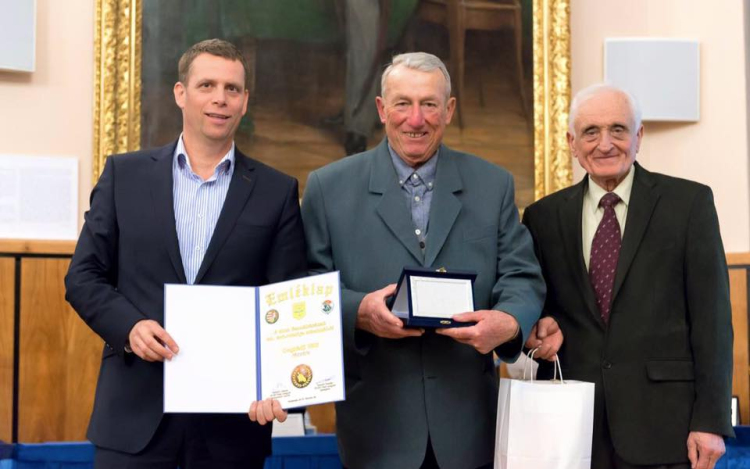 Jubileumi elismerés a ceglédi egyesületnek