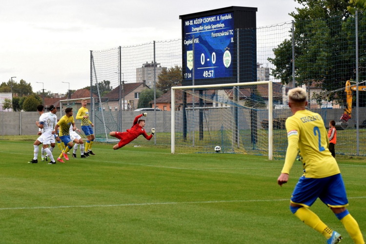 Kikapott az FTC második csapata Cegléden