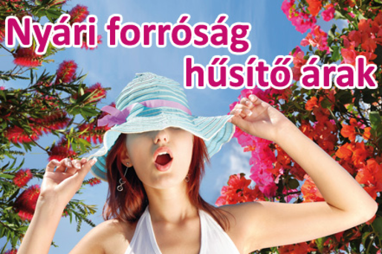 Hőmérséklet akció az Oázisban! 