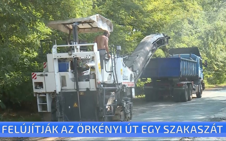 Felújítják az Örkényi út egy szakaszát