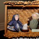 Betlehemezés a Városháza aulájában