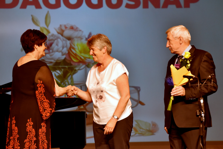 A pedagógusokat köszöntötték