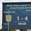 Ceglédi VSE - Hódmezővásárhely FC 1-4