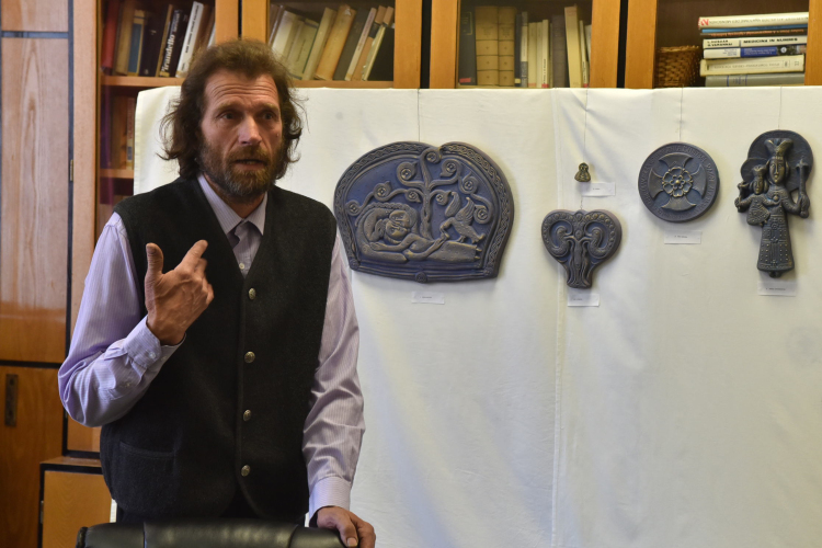 Blaskó Sándor kiállítása a kórházban