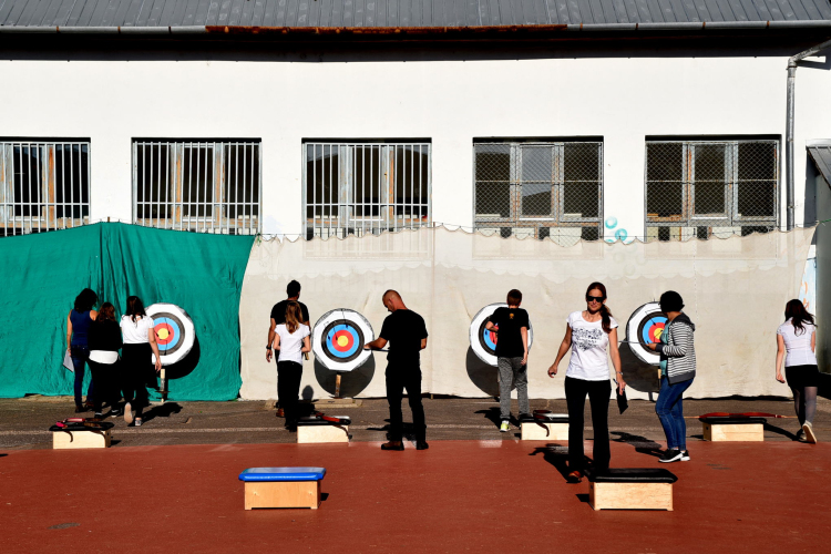 Bajnokság a Táncsics udvarában