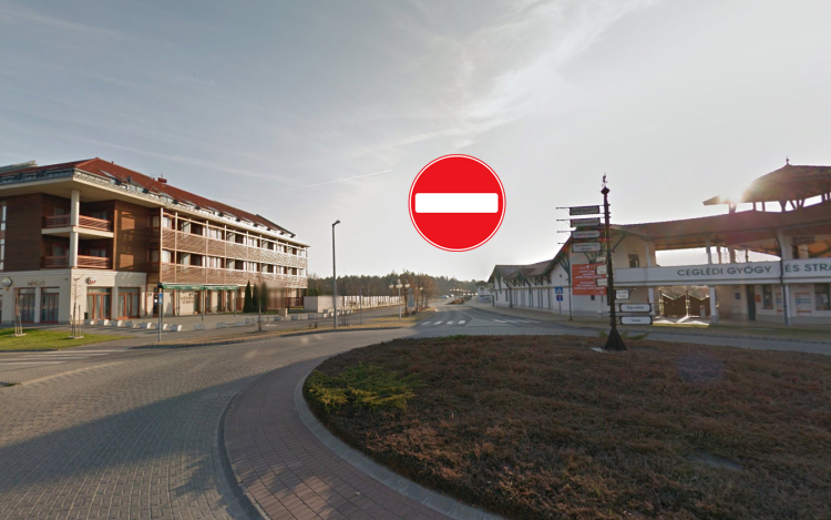 Hétvégi útlezárás