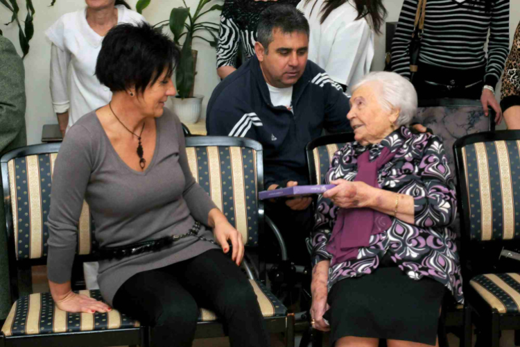 Szépkorúak köszöntése