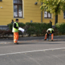 Így készült Cegléd új körforgalma