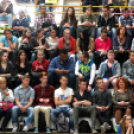 Bűnmegelőzési előadás a Sportcsarnokban