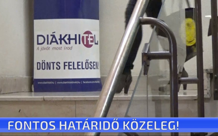 Diákhitel igénylés - fontos határidő közeleg