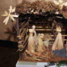 Betlehemezés a Városháza aulájában