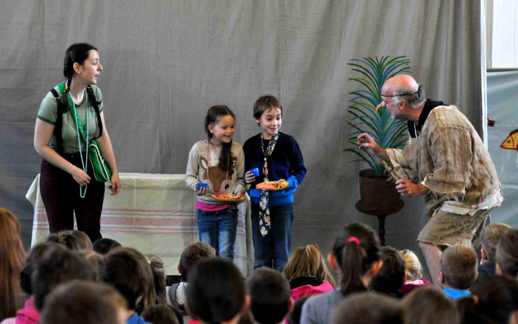 Gyermekevő órástól tanultak a ceglédi diákok