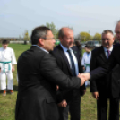 Ceglédi judó központ alapkő letétel