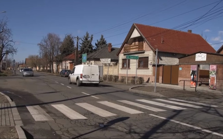 Déli úti zebra - Még nem hivatalos gyalogátkelőhely