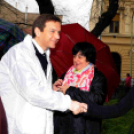 Esőben is kampányoltak Cegléden