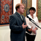 Virágom, virágom című kiállítás megnyitója a Ceglédi Galériában