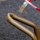 CIÖK kerékpártároló festés