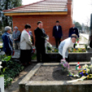 Koszorúzás a köztemetőben - Március 15.